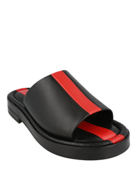 Ferragamo Mens Facundo Leather Slides