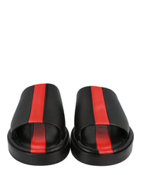Ferragamo Mens Facundo Leather Slides