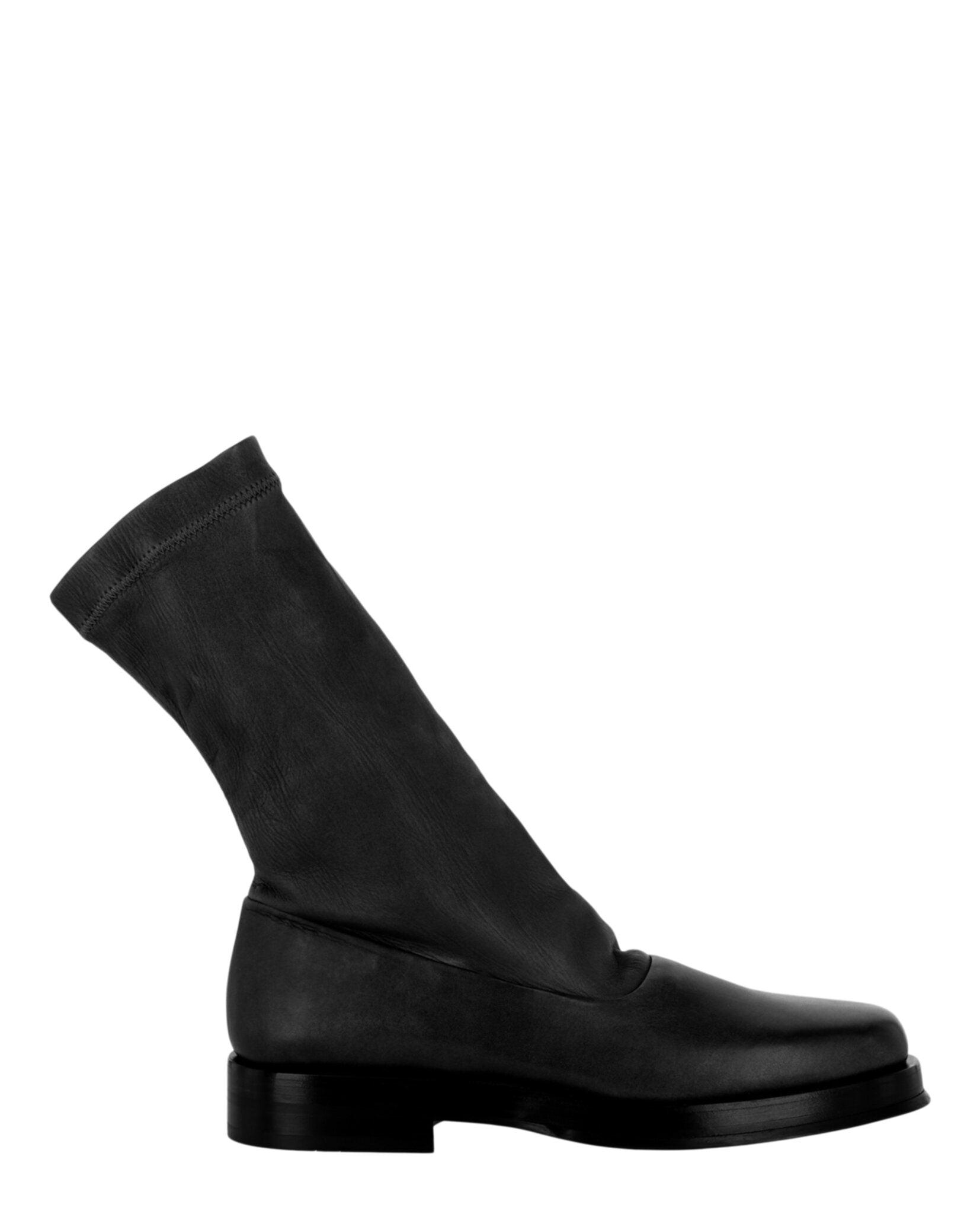 Ferragamo Mens Furseo Sock Boots - Wide Width