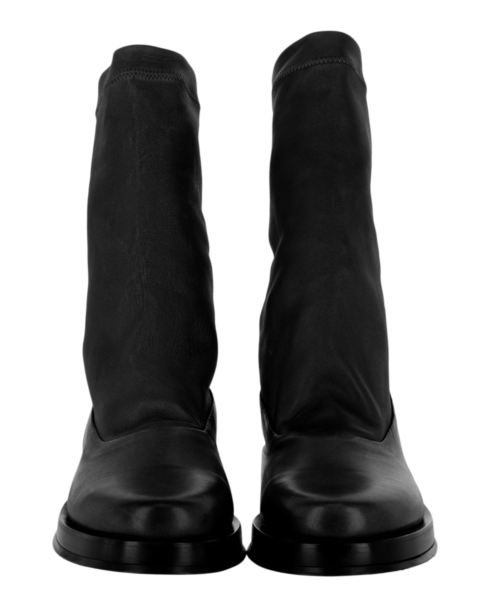 Ferragamo Mens Furseo Sock Boots - Wide Width