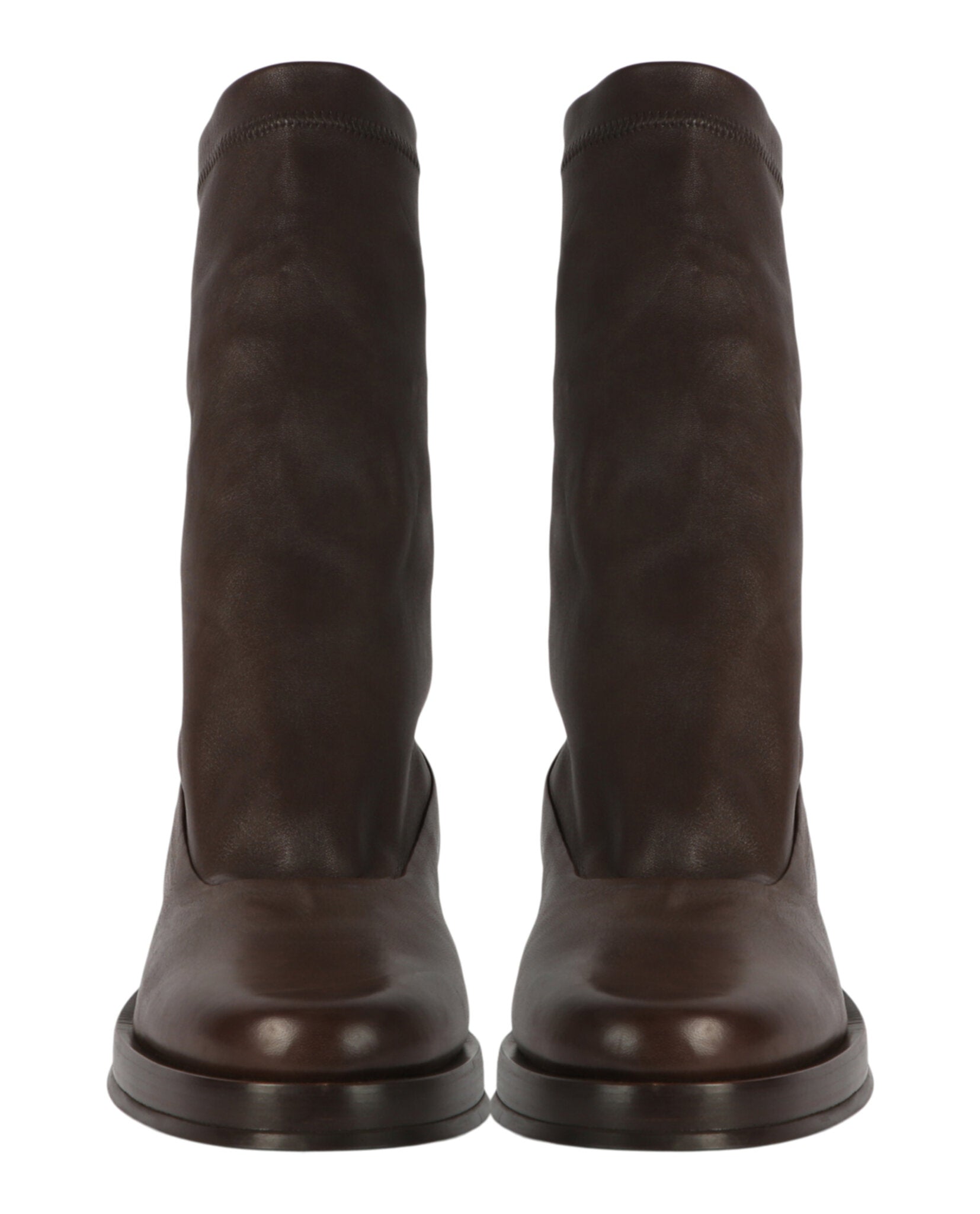 Ferragamo Mens Furseo Demi Boots - Wide Width
