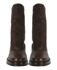 Ferragamo Mens Furseo Demi Boots - Wide Width