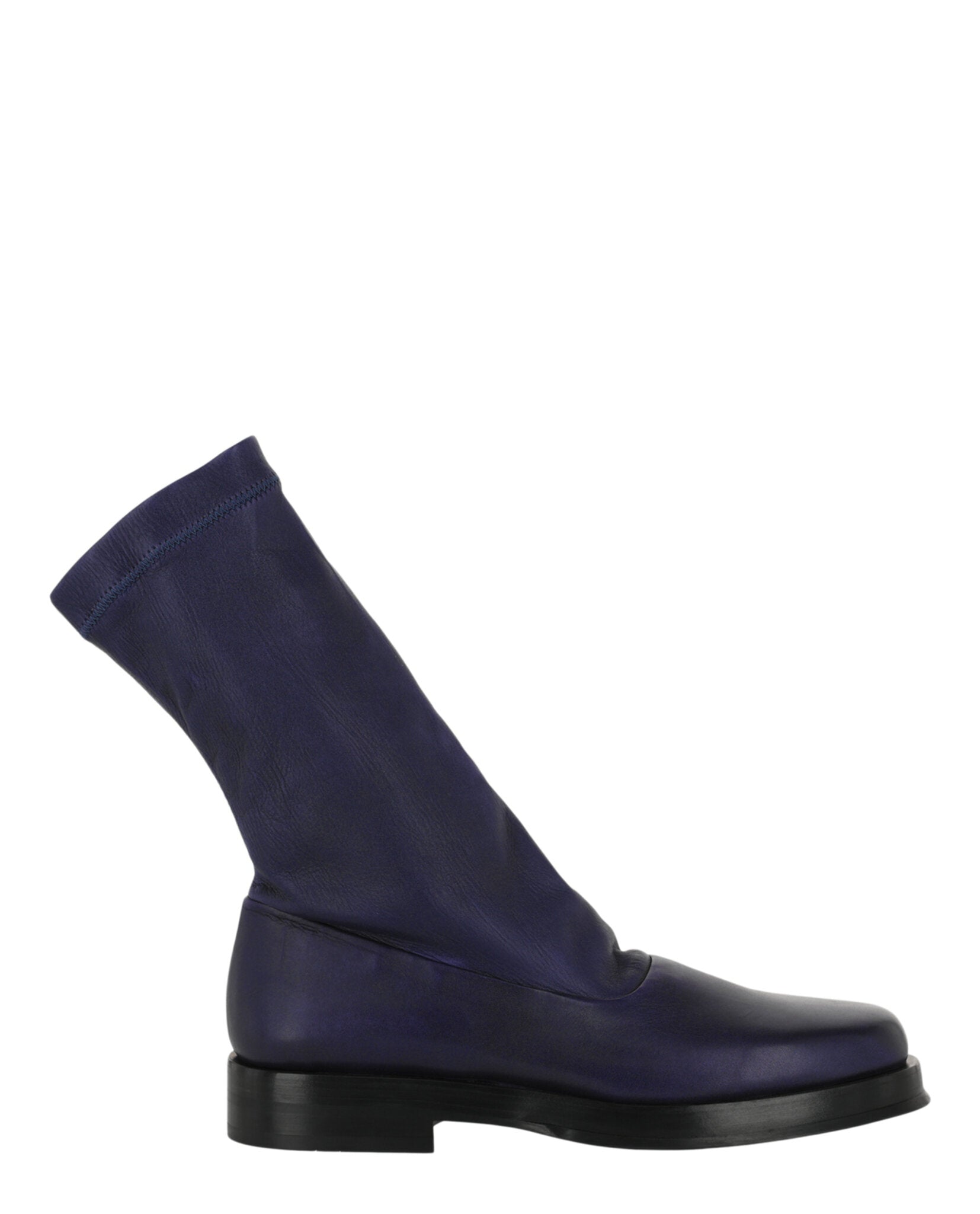 Ferragamo Mens Furseo Sock Boots - Wide Width