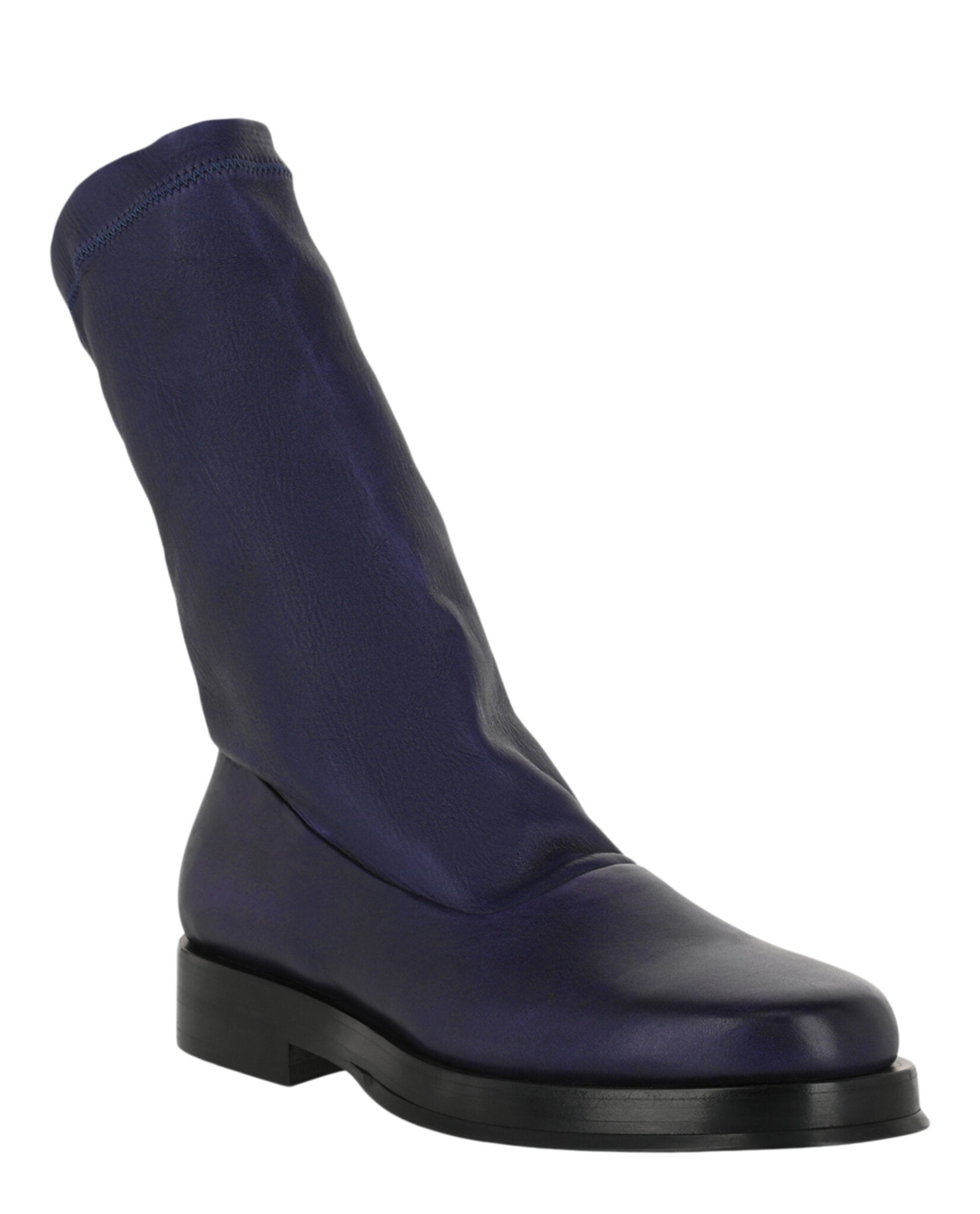 Ferragamo Mens Furseo Sock Boots - Wide Width