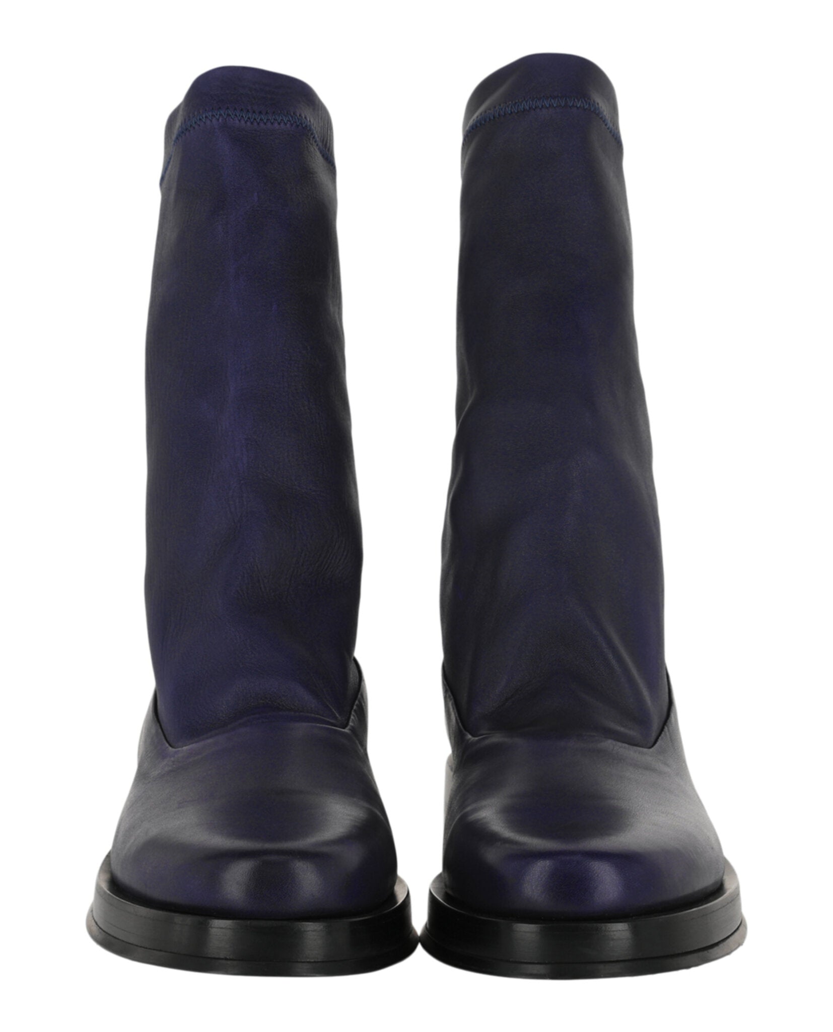 Ferragamo Mens Furseo Sock Boots - Wide Width