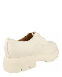 Ferragamo Mens Devis Leather Derby Shoes