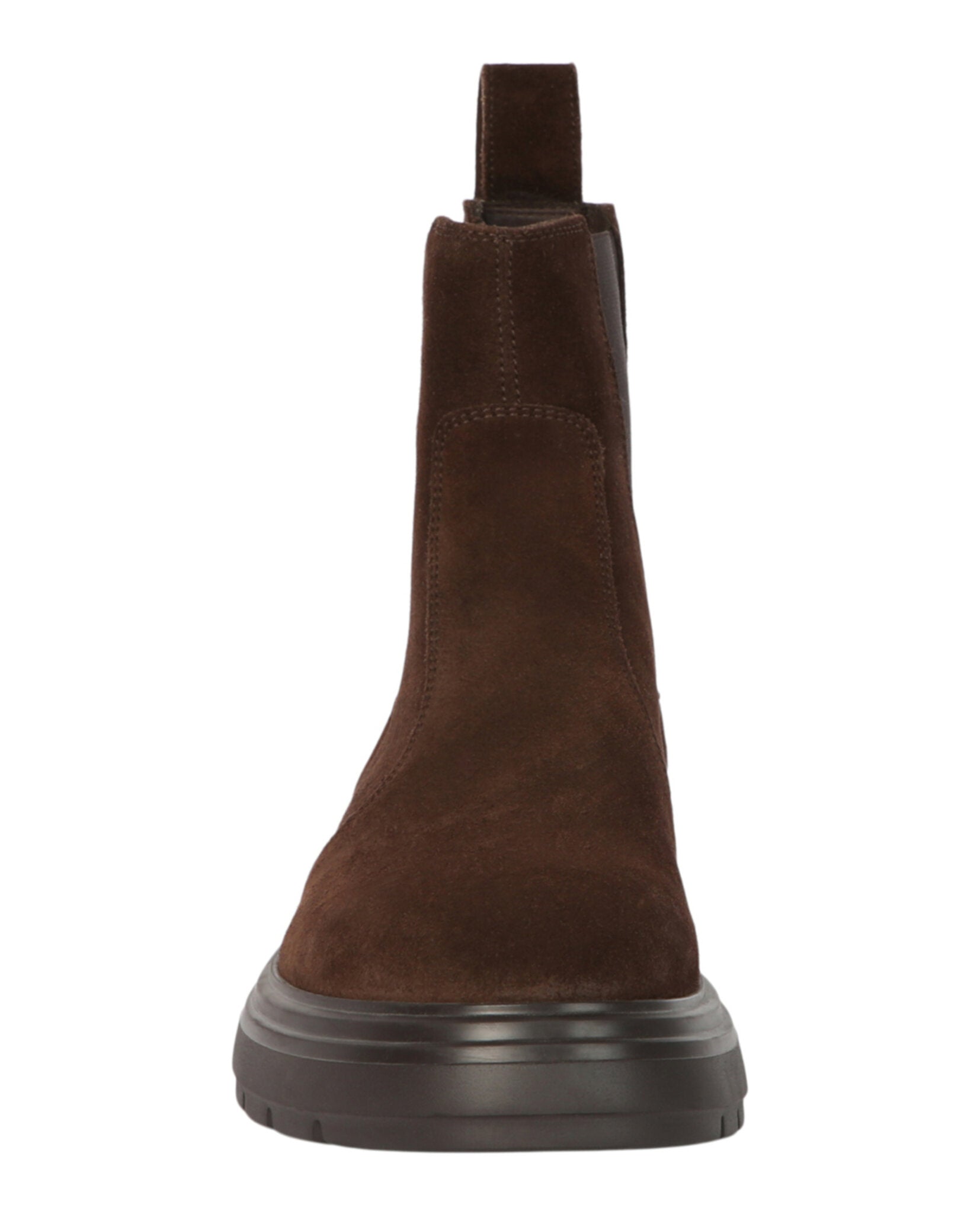 Ferragamo Mens Doran Suede Chelsea Boots