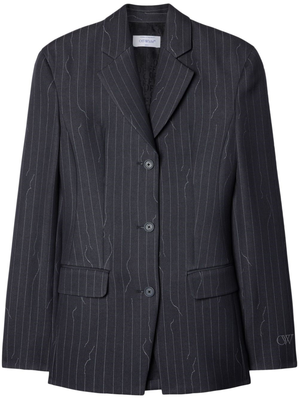 Off-White Women Pinstriped Blazer