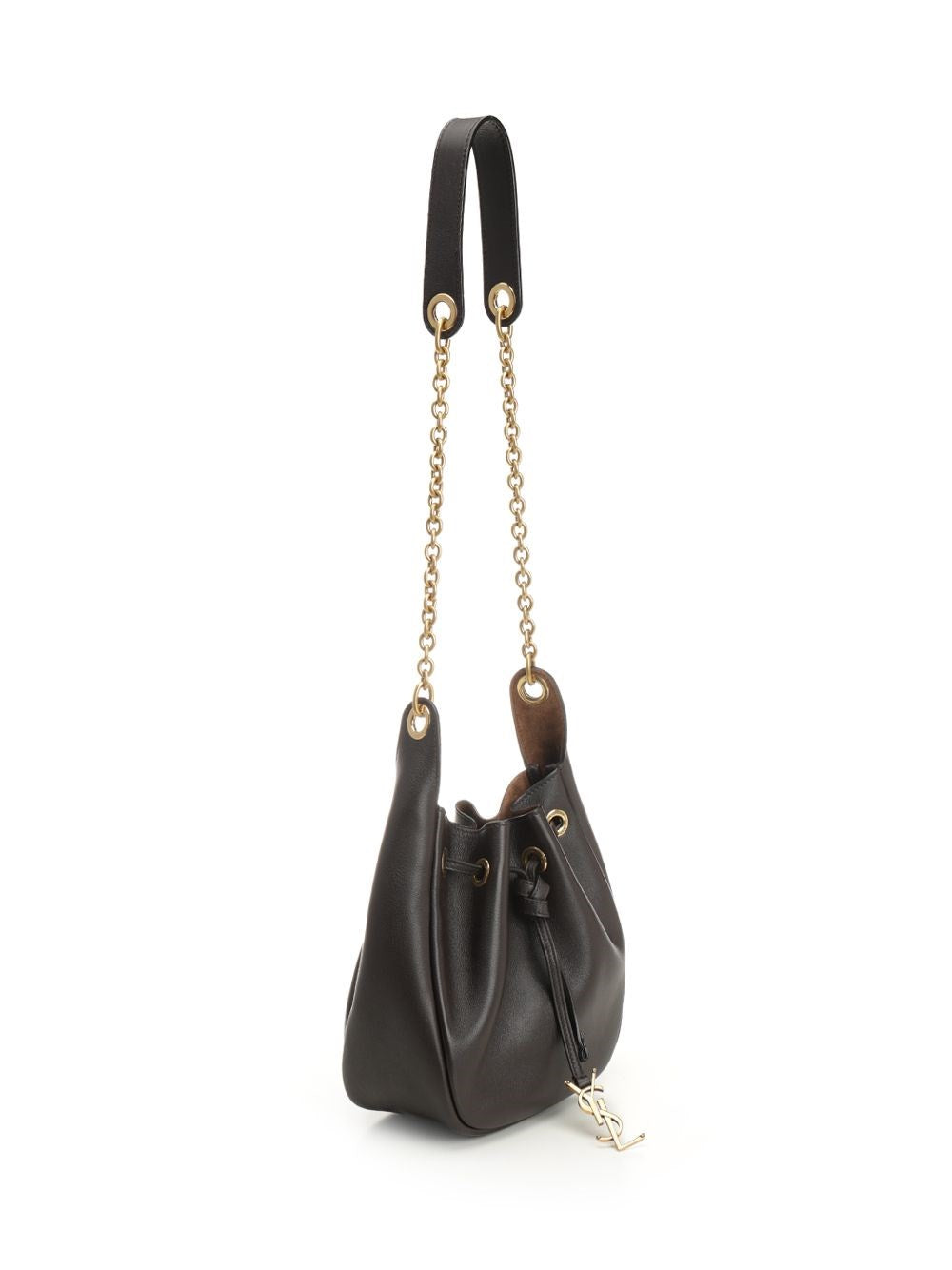 Saint Laurent Saint Laurent Women Leather Bucket Bag