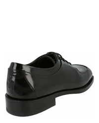 Ferragamo Ferragamo Mens Patent Dinamic Lace-up Derby Shoes -Wide Width