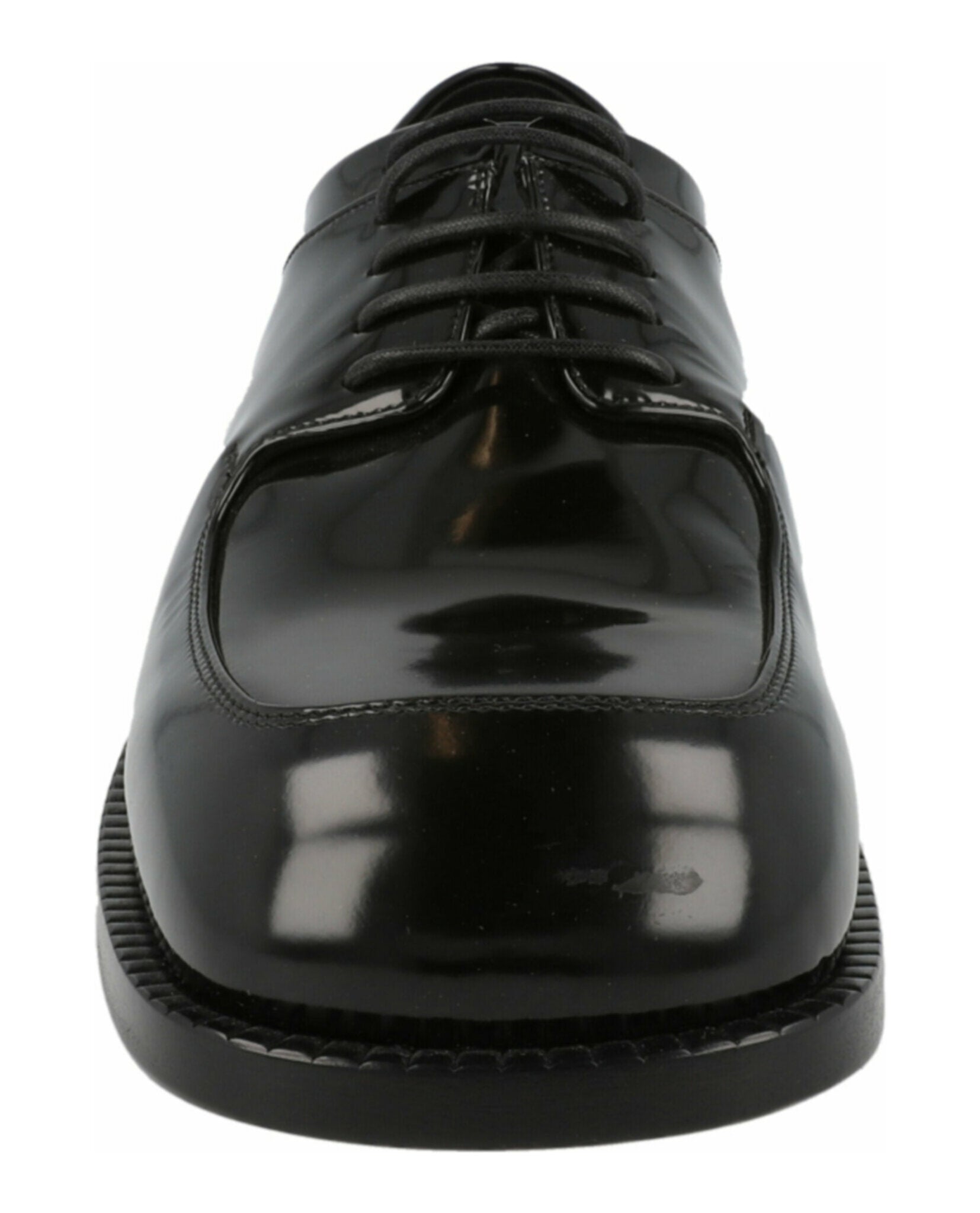 Ferragamo Ferragamo Mens Patent Dinamic Lace-up Derby Shoes -Wide Width