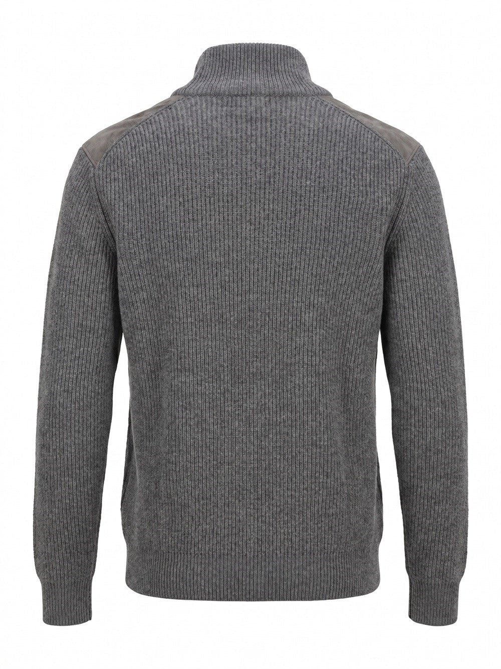 Brunello Cucinelli Men Padded Jacket In Suede And Cashmere