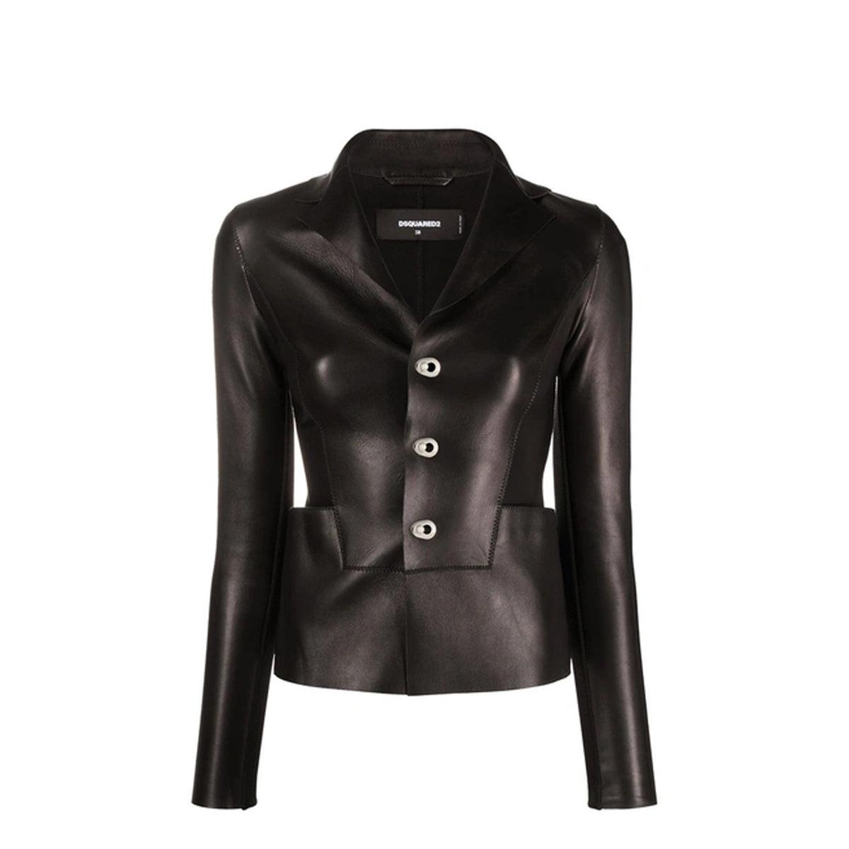 Dsquared2 Leather Jacket Women