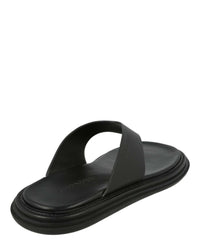 Ferragamo Mens Dory Leather Sandals
