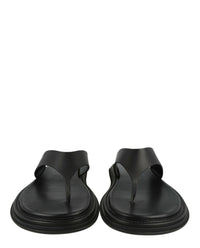 Ferragamo Mens Dory Leather Sandals