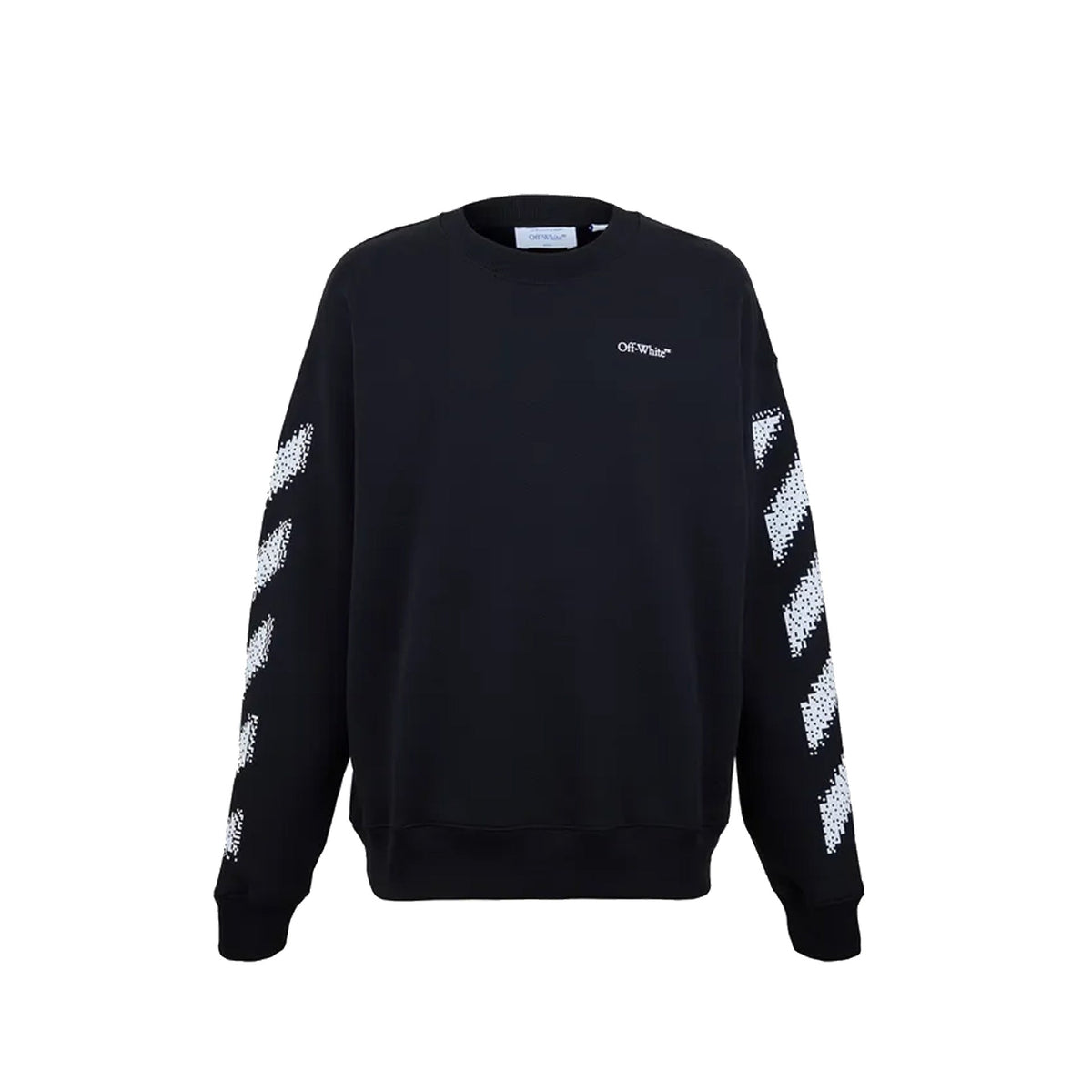 Off-White Off White Pixel Diag Sweatshirt Men