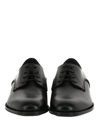 Ferragamo Mens Daniel Derby Shoes - Extra Wide Width