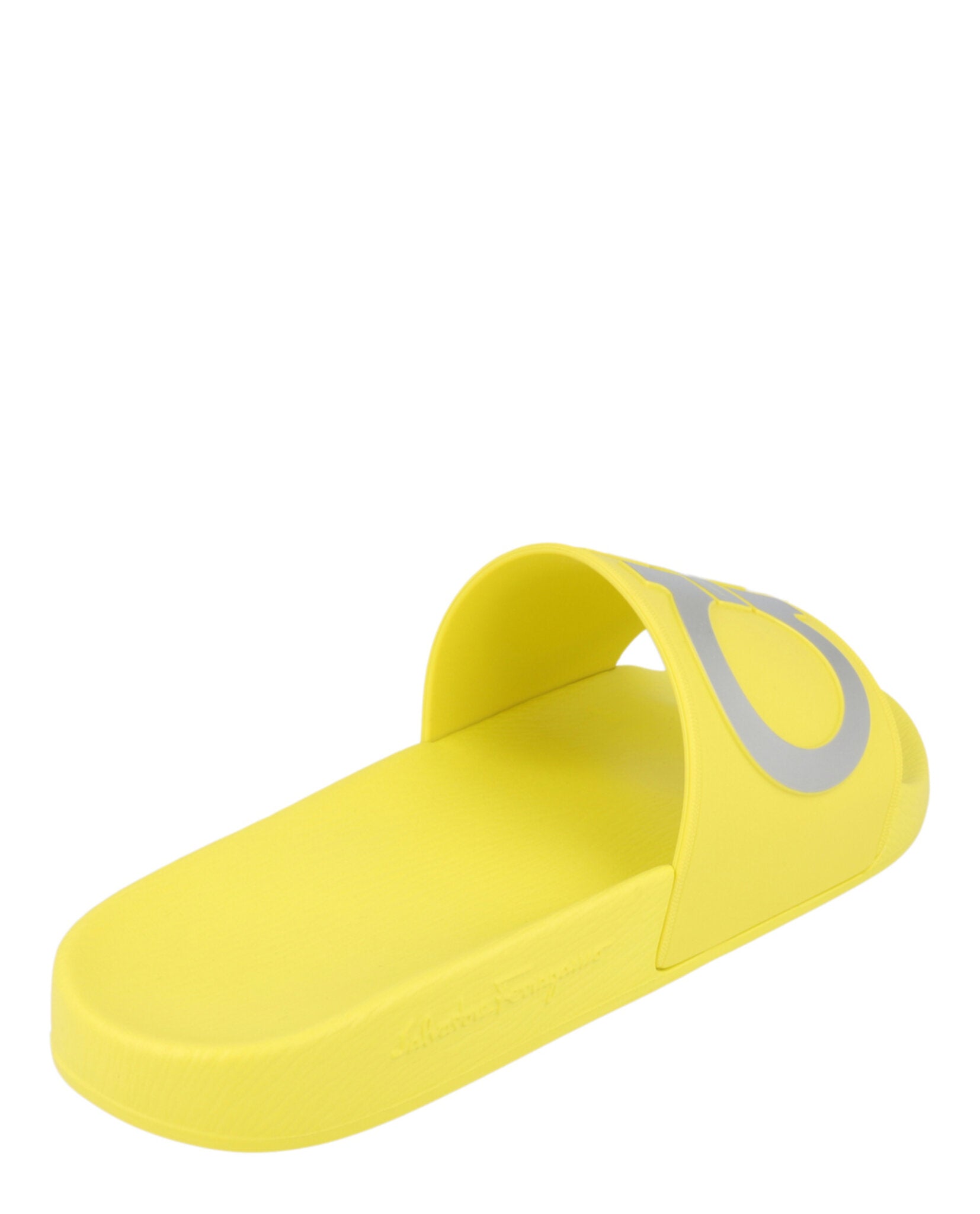 Ferragamo Mens Groovy Dual Gancini Slides