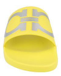 Ferragamo Mens Groovy Dual Gancini Slides