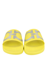 Ferragamo Mens Groovy Dual Gancini Slides
