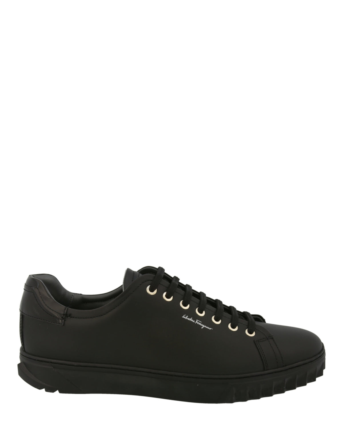 Ferragamo Mens Cube Low-Top Sneakers