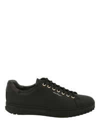 Ferragamo Mens Cube Low-Top Sneakers