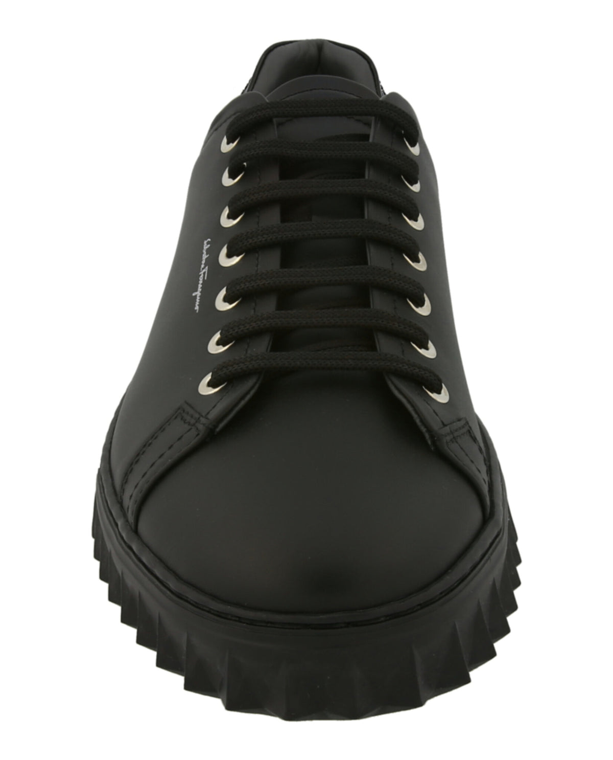 Ferragamo Mens Cube Low-Top Sneakers