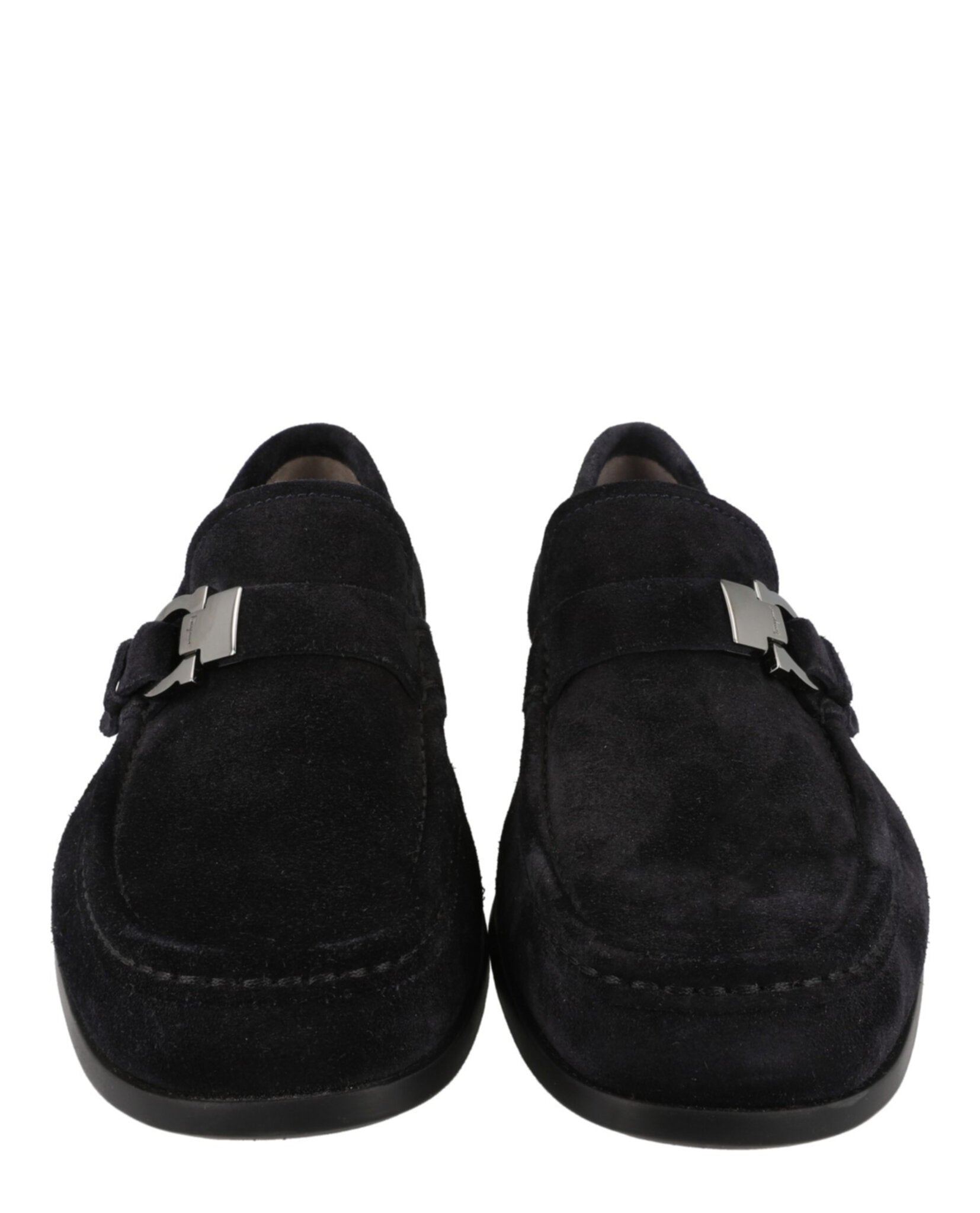 Ferragamo Mens Adam Suede Loafers