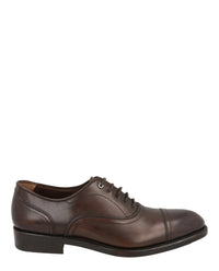 Ferragamo Ferragamo Mens Baron Leather Oxfords