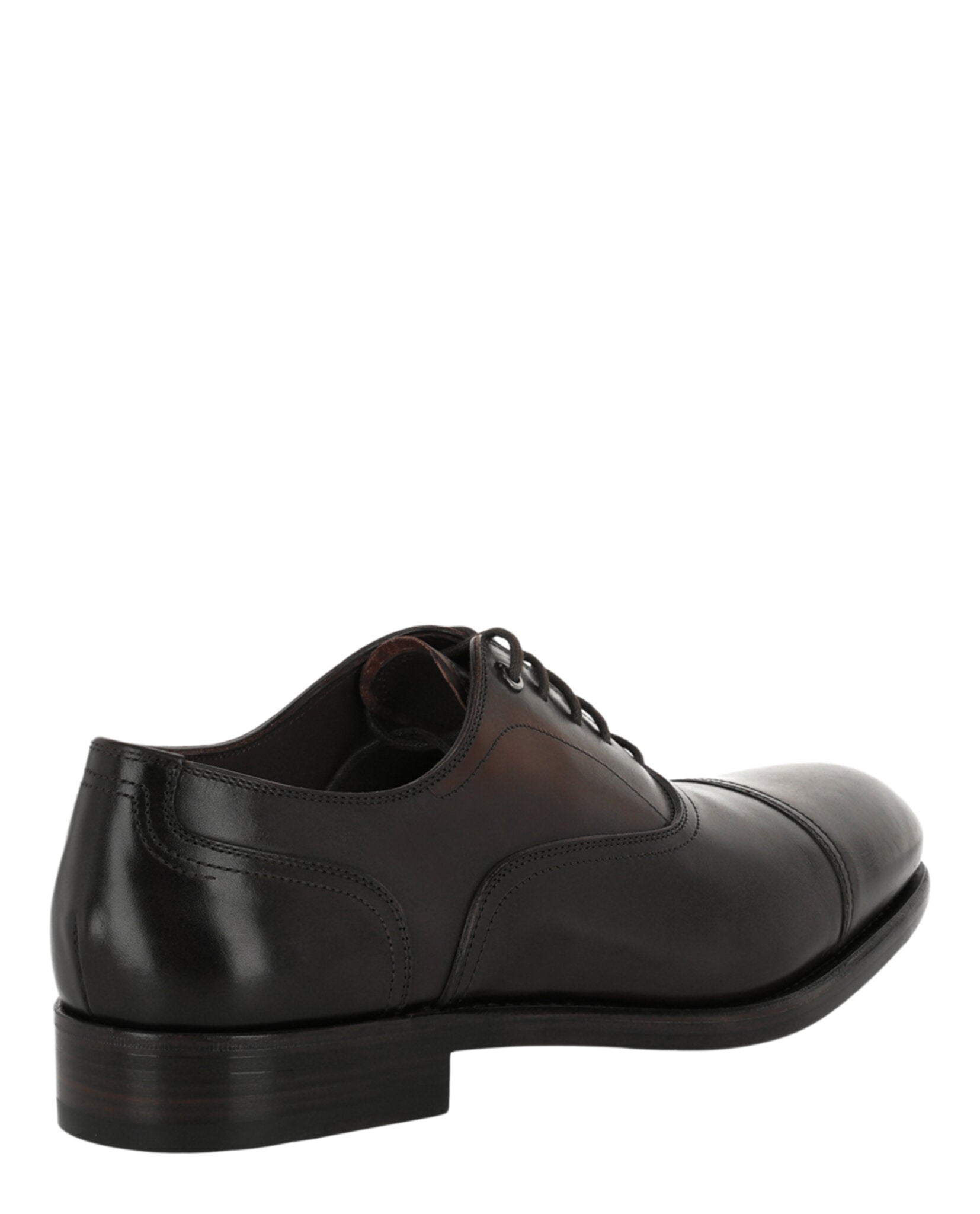 Ferragamo Mens Baron Leather Oxfords - Extra Wide Width