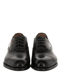 Ferragamo Mens Baron Leather Oxfords - Extra Wide Width