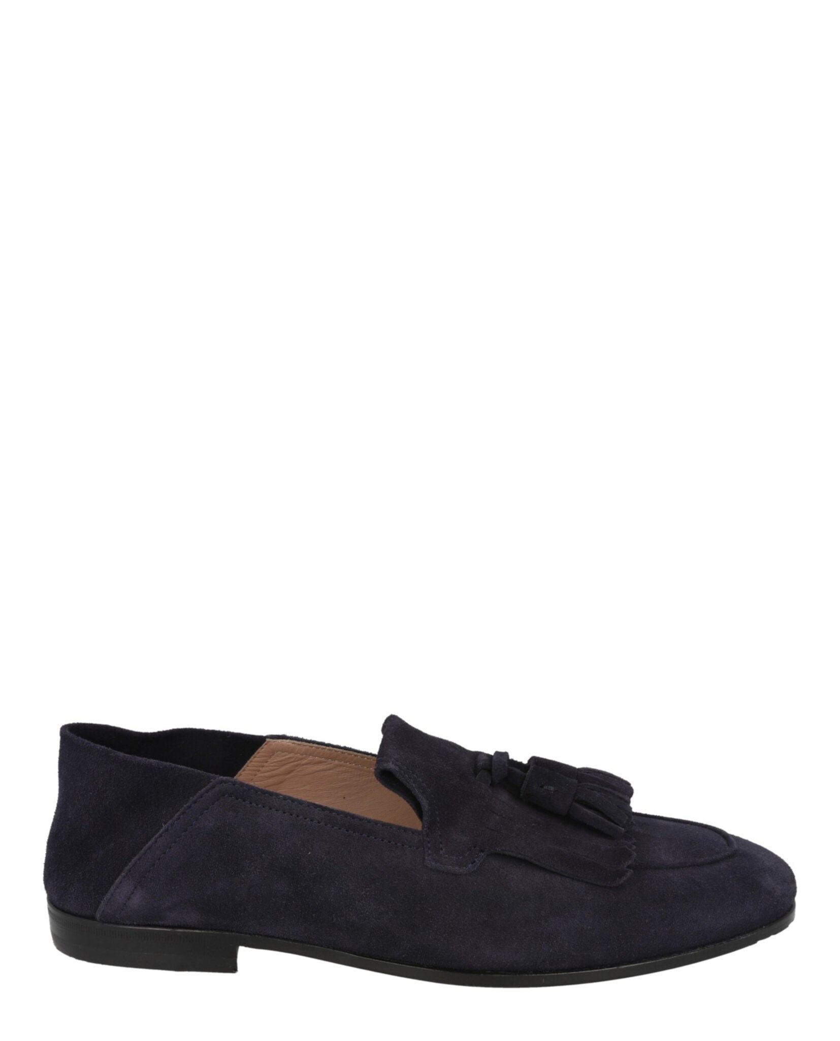 Ferragamo Mens Arizona Suede Loafers With Tassel Details