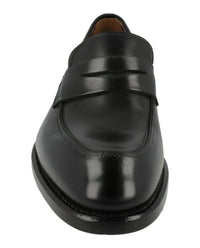 Ferragamo Mens Akon Leather Penny Loafers