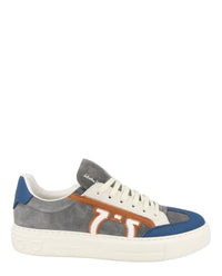 Ferragamo Mens Borg 5 Suede Sneakers