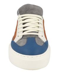 Ferragamo Mens Borg 5 Suede Sneakers