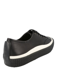 Ferragamo Ferragamo Mens Storm Leather Low-Top Sneakers