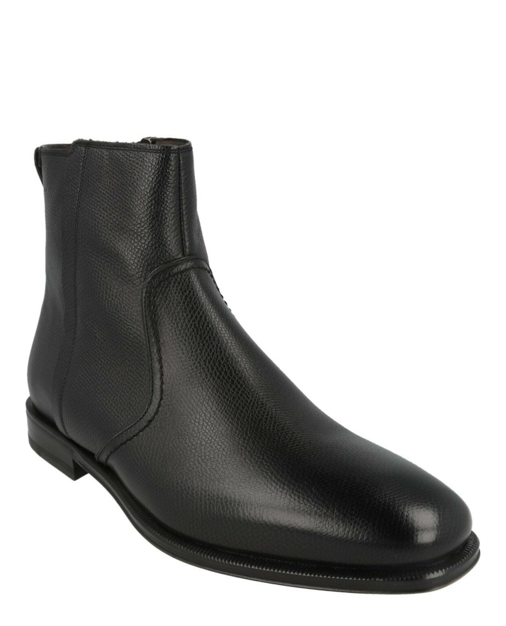 Ferragamo Mens Spider Ankle Boots - Wide Width
