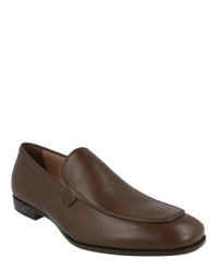 Ferragamo Mens Ridley Leather Loafers