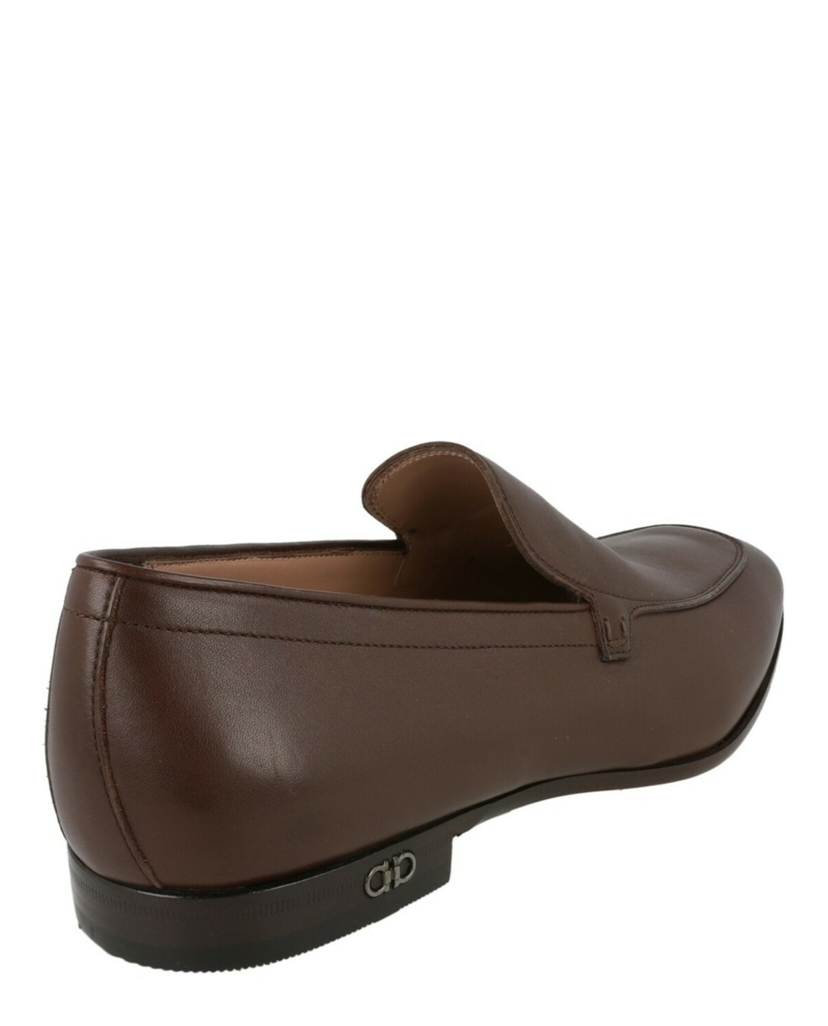 Ferragamo Mens Ridley Leather Loafers