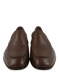 Ferragamo Mens Ridley Leather Loafers