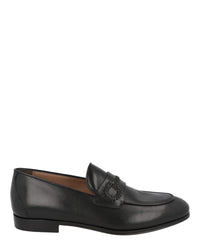 Ferragamo Mens Rost Leather Loafers
