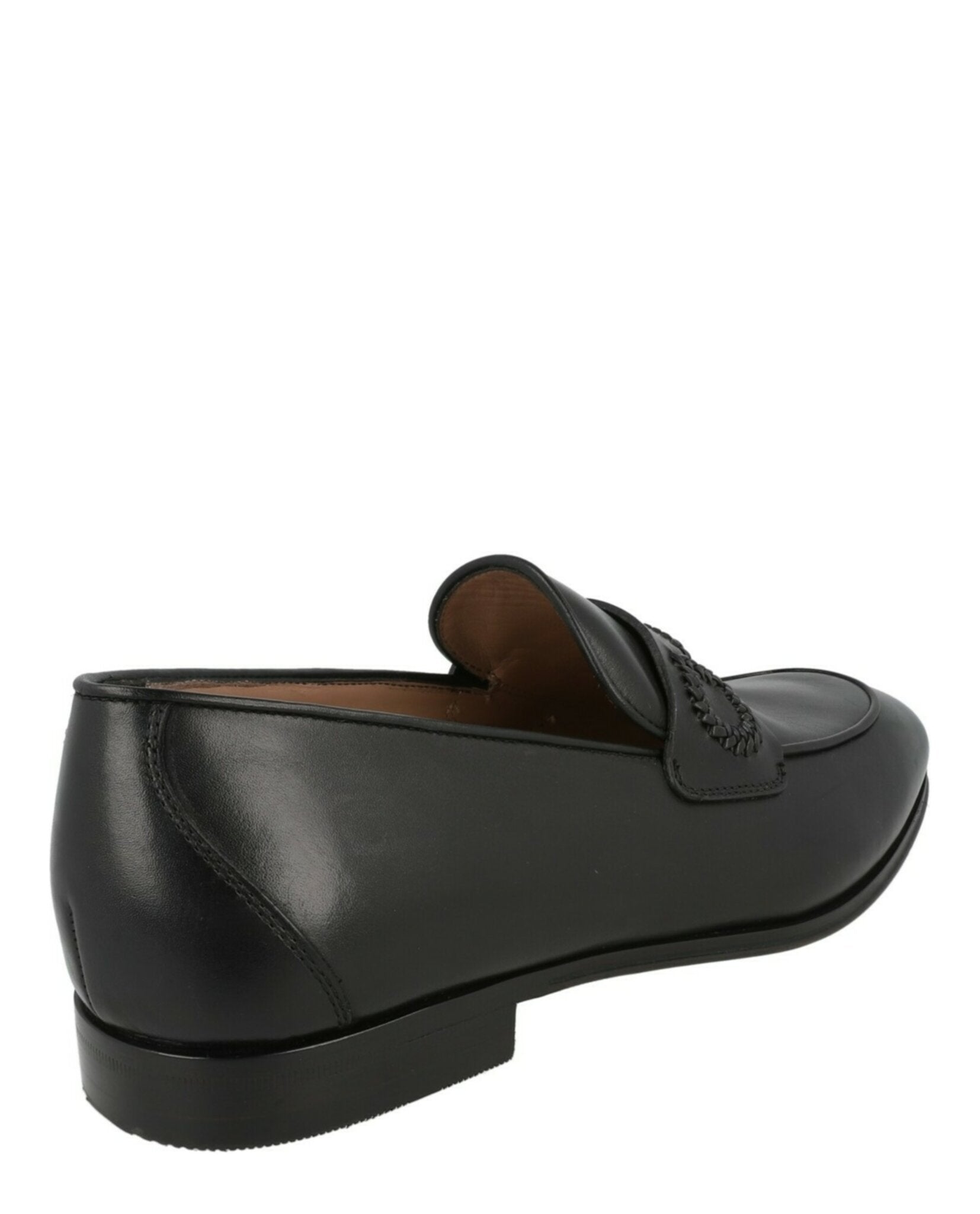 Ferragamo Mens Rost Leather Loafers