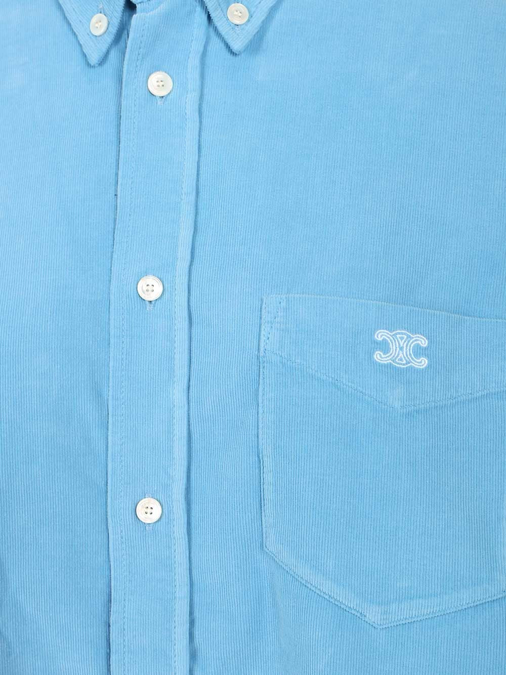 Celine Men Corduroy Shirt