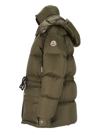 Moncler Moncler Women Sesie Hooded Midi Down Coat