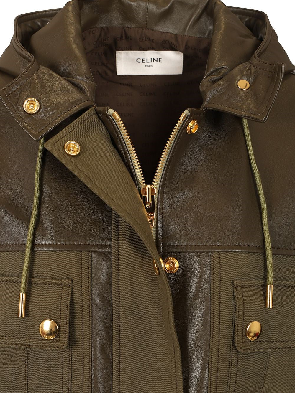 Celine Women Lambskin Parka