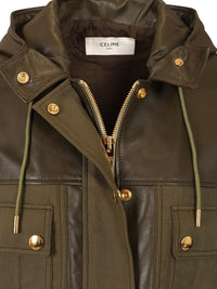 Celine Women Lambskin Parka