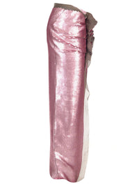 Rick Owens Women Long Skirt In Silk Chiffon With Sequins