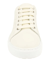 Ferragamo Ferragamo Womens Pierre Leather Sneakers