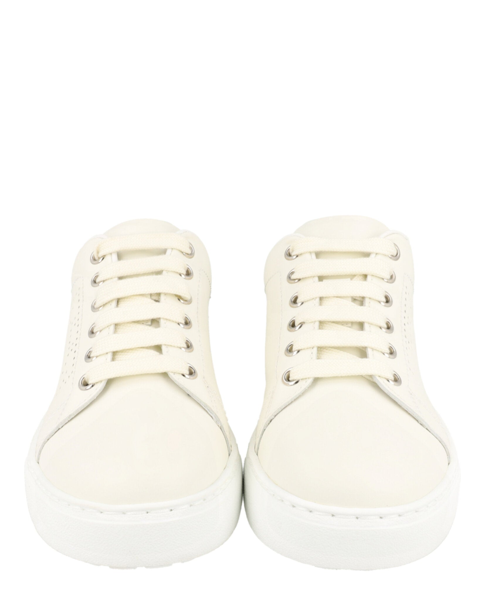 Ferragamo Ferragamo Womens Pierre Leather Sneakers