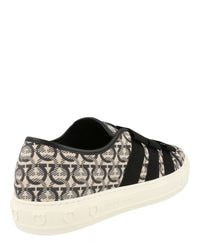 Ferragamo Womens Nataly Calfskin Leather Low-Top Sneakers